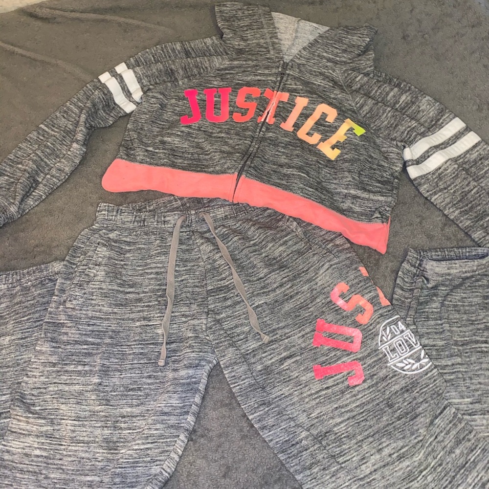 Girls matching jogger set